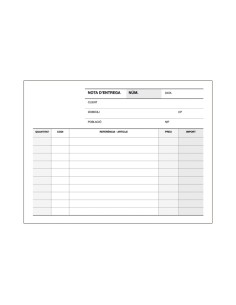 TALONARIO ENTREGA APLI 8º AP. DUPLICADO CATALAN - Pack de 10 unidades